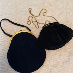 Set of 2 20s/30s clutch bags